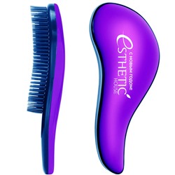 Расческа для легкого расчесывания волос фиолетовая Esthetic House