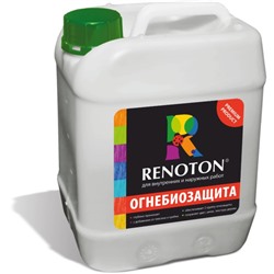 Пропитка «RENOTON» огнебиозащита, 10кг, красная