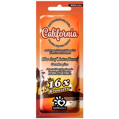 SolBianca California 30х Крем-автозагар с маслом арганы 15 мл
