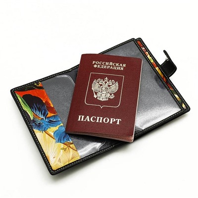 Женская кожаная обложка для паспорта и автодокументов Sergio Valentini СВ 6006-342