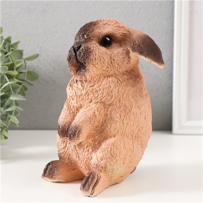 Копилка  "Кролик №4 Сиамский окрас " высота 17,5 см, ширина 11,5 см, длина 11,5 см