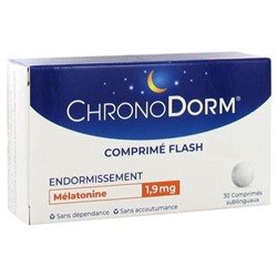 Laboratoires IPRAD ChronoDorm M?latonine 1,9 mg 30 Comprim?s Sublinguaux