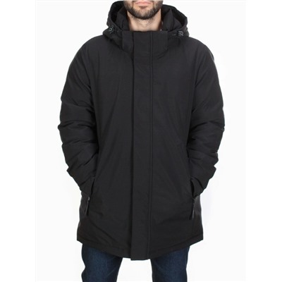 4014-L BLACK Куртка мужская зимняя ROMADA (200 гр. холлофайбер)