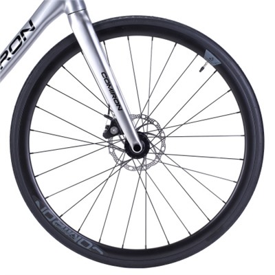 Велосипед шоссейный COMIRON RONIN II 700C-560mm SENSAH 2X11S THRU AXLE цвет: серебристый  quicksilver mercury