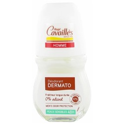 Rog? Cavaill?s Homme D?odorant Dermato Peaux Sensibles 48H Roll-On 50 ml