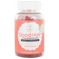 Lashil? Beauty Good Hair Vitamines Boost Cheveux Sublimes 60 Gummies