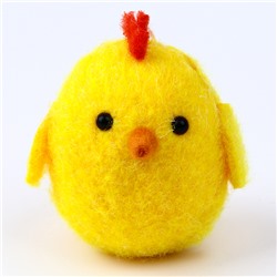 Мягкая игрушка «Цыплёнок» на подвесе, 6 см, цвет МИКС