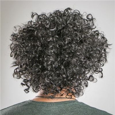 Карнавальный парик «Объём», обхват головы 56-58, 120 г, цвет чёрный