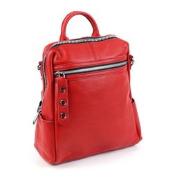 Женский кожаный рюкзак 8781-9 Ред