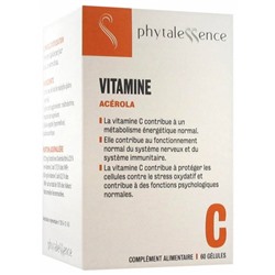 Phytalessence Vitamine C Ac?rola 60 G?lules