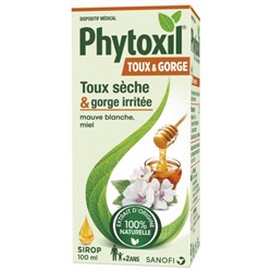 Sanofi Phytoxil Toux et Gorge Sirop 100 ml