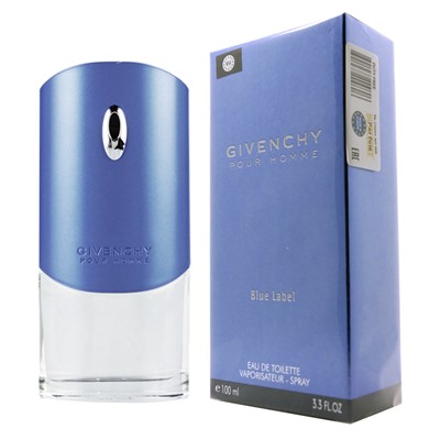 Мужская парфюмерия   Givenchy Pour Homme Blue Label 100 ml ОАЭ