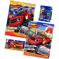 W0355 Вспыш и чудо-машинки / Комплект журналов для детей с вложениями (игрушки)(№1 + №2)