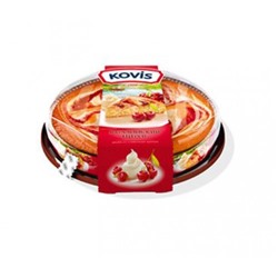 Kovis - Каталонский пирог "Вишня со сливочным кремом" Вес 400 гр.