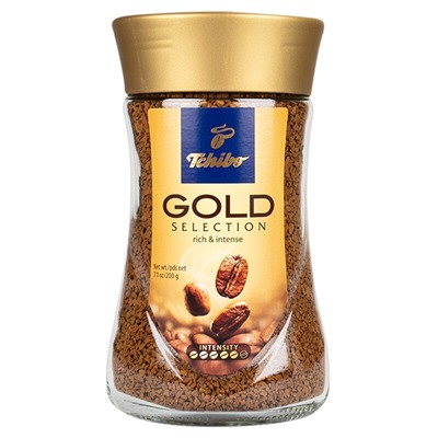 Кофе сублимированный Tchibo Gold 200гр