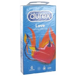 Durex Love 6 Pr?servatifs