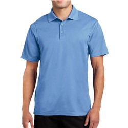 Рубашка-поло Серо-голубая однотонная "Эконом"
