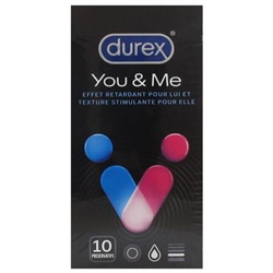 Durex You and Me 10 Pr?servatifs