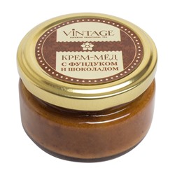 Крем-мед с фундуком и шоколадом VINTAGE