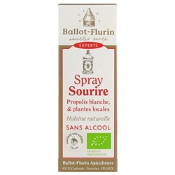 Ballot-Flurin Spray Sourire Sans Alcool Bio 15 ml
