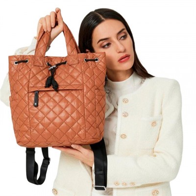 Женская текстильная сумка-рюкзак 8781 YELLOW