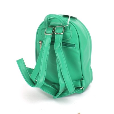 Рюкзак жен искусственная кожа DJ-6943-3-GREEN,  1отд,  2внут+2внеш/ карм,  зеленый 252338