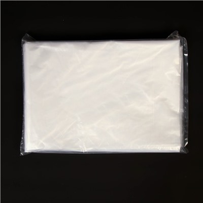 Плёнка полиэтиленовая 80 мкм, прозрачная, длина 5 м, ширина 3 м, рукав (1.5 × 2 м), Эконом 50%