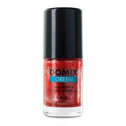 Domix Green Professional Лак для ногтей, темно-0красный с шиммером, 6 мл