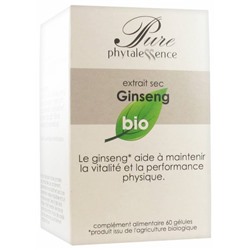 Phytalessence Pure Ginseng Bio 60 G?lules
