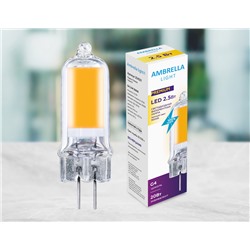 Светодиодная лампа Filament LED G4 2,5W 3000K (20W) 220-230V