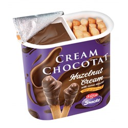 Хрустящие палочки с шоколадной пастой Dogtat Cream Chocotat 55гр