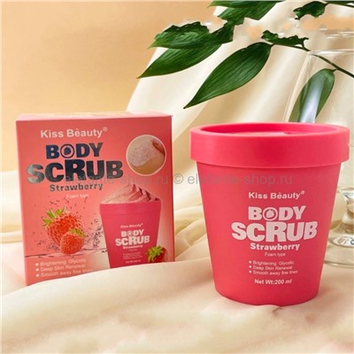 Скраб для тела Kiss Beauty Body Scrub Strawberry 200ml