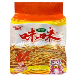 Крекеры со вкусом креветок Mimi, Китай, 180 г. Срок до 23.10.2023.Распродажа