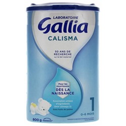 Gallia Calisma 1er ?ge 0-6 Mois 800 g