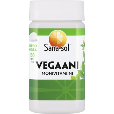 Поливитаминно-минеральный комплекс Sana-sol для вегетарианцев 150 таблеток