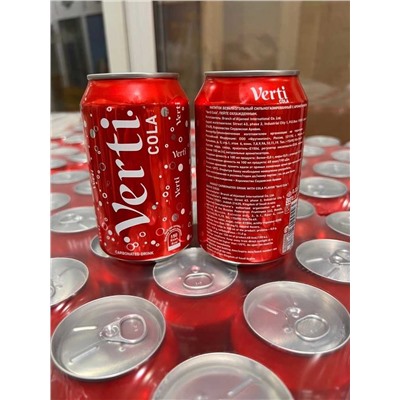 Кока Кола Verti Cola Саудовская Аравия 0.33 гр Ж/Б 1 шт
