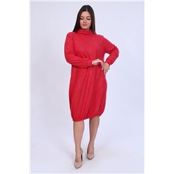 Платье женское 52227 Красный