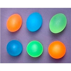 Мяч для тренировки кисти яйцевидной формы жесткий Цсиний