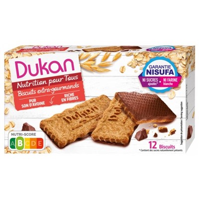Dukan Biscuits Extra-Gourmands 12 Biscuits