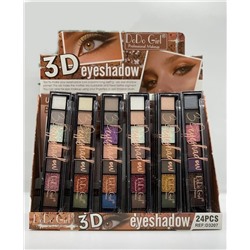 Тени для век DoDo Girl 3D Eyeshadow 8 color (ряд 6шт)