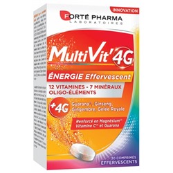 Fort? Pharma MultiVit 4G Energie 30 Comprim?s Effervescents