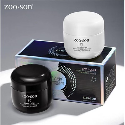 Набор кремов для кожи вокруг глаз Zoo Son Give Color/Va Alcogol Day Cream+Night Cream 2х30мл