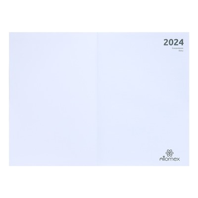 Ежедневник датированный 2024 года, А5, 176 листов, Attomex.Regent, обложка бумвинил, ляссе, блок 70 г/м2, золотой