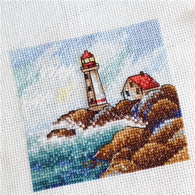 Набор для вышивания «Морской пейзаж» 10×11см