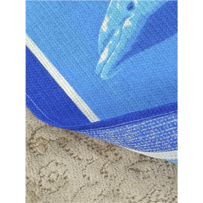 Вафельное пляжное полотенце дельфины