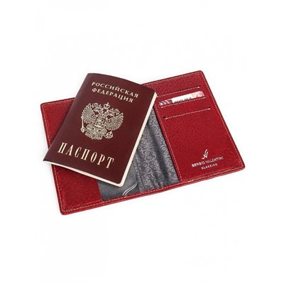 Женская кожаная обложка для паспорта Sergio Valentini СВ 8152-005/2