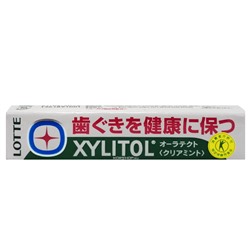 Жевательная резинка Чистая Мята Xylitol Oratect Lotte, Япония, 21 г. Акция