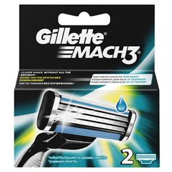 (Копия) Кассеты Gillette Mach3 (2шт)