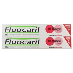Fluocaril Dentifrice Dents Sensibles Bi-Fluor? Lot de 2 x 75 ml