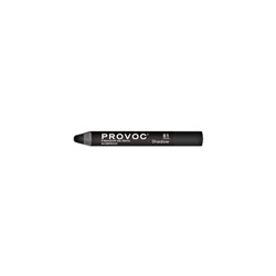 Provoc Тени-карандаш водостойкие, №01 / Eyeshadow Gel Pencil, черный матовый